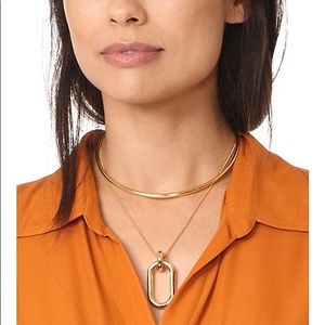Pamela Love Beaumont pendant necklace gold